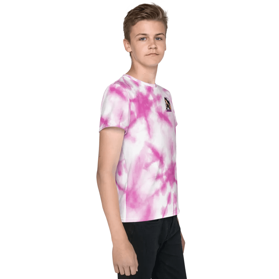Groovy Vibes All-Over Youth T-Shirt product image (5)