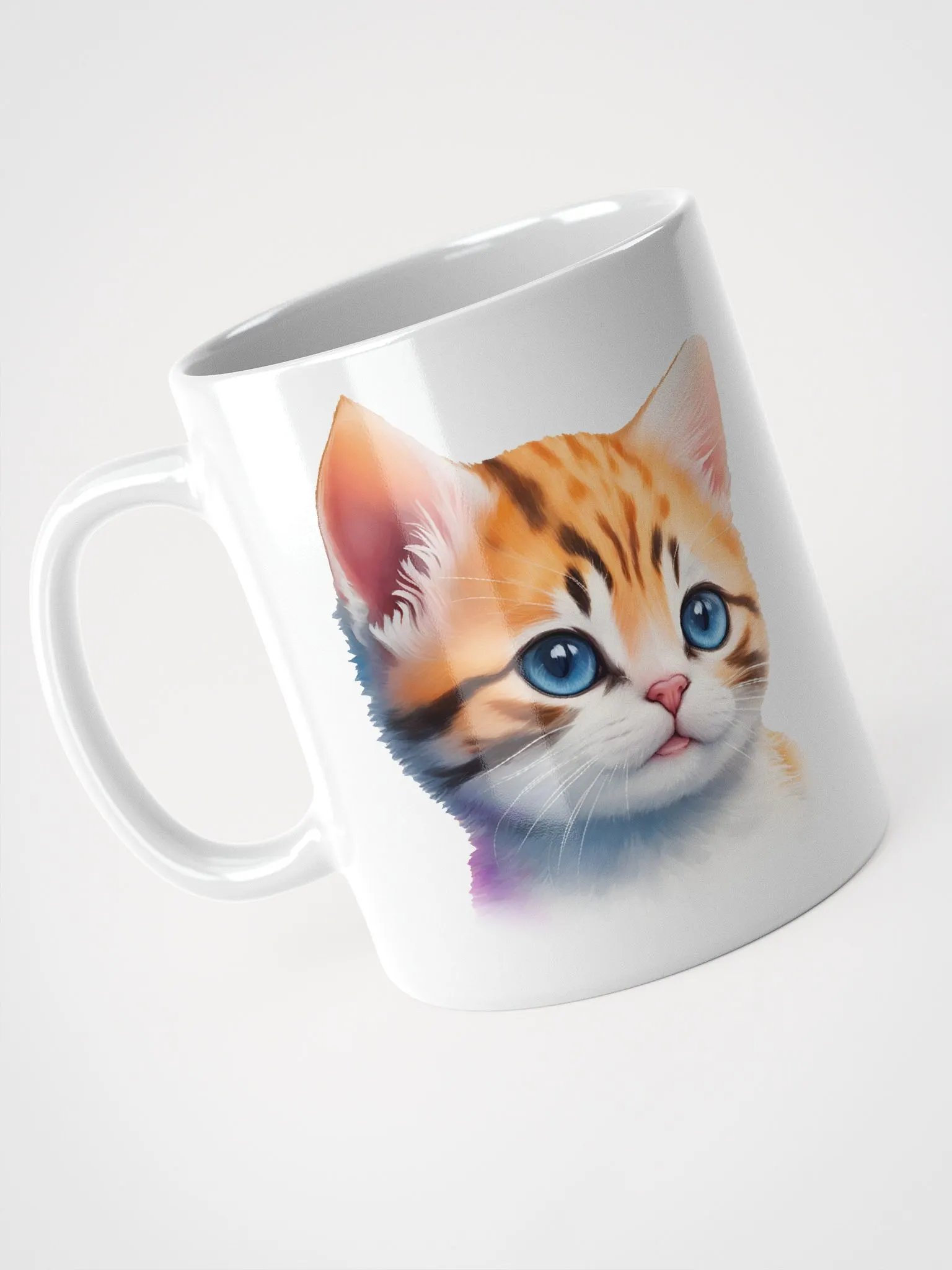 Expressive Kitten Eyes Mug product image (5)