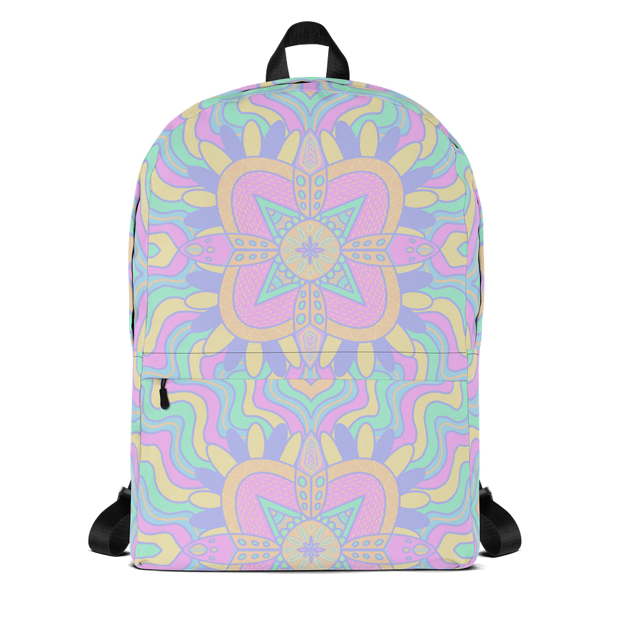 Pastel Doodle Backback product image (1)