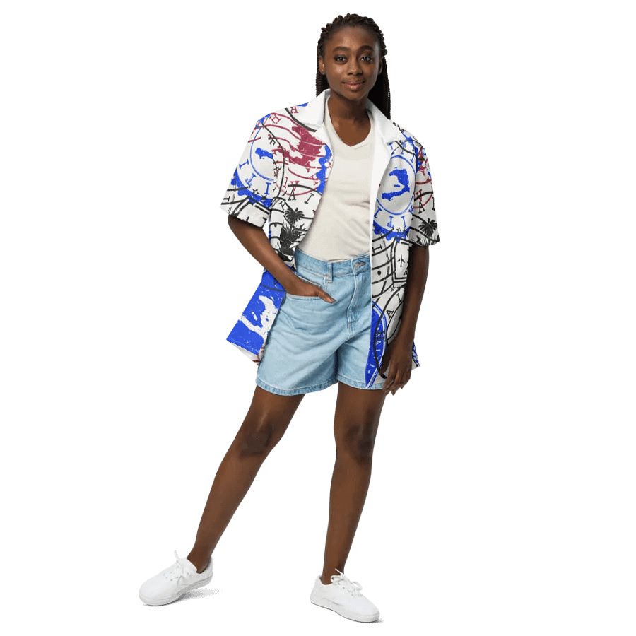 Haitian Heritage Stamp Shirt product image (3)