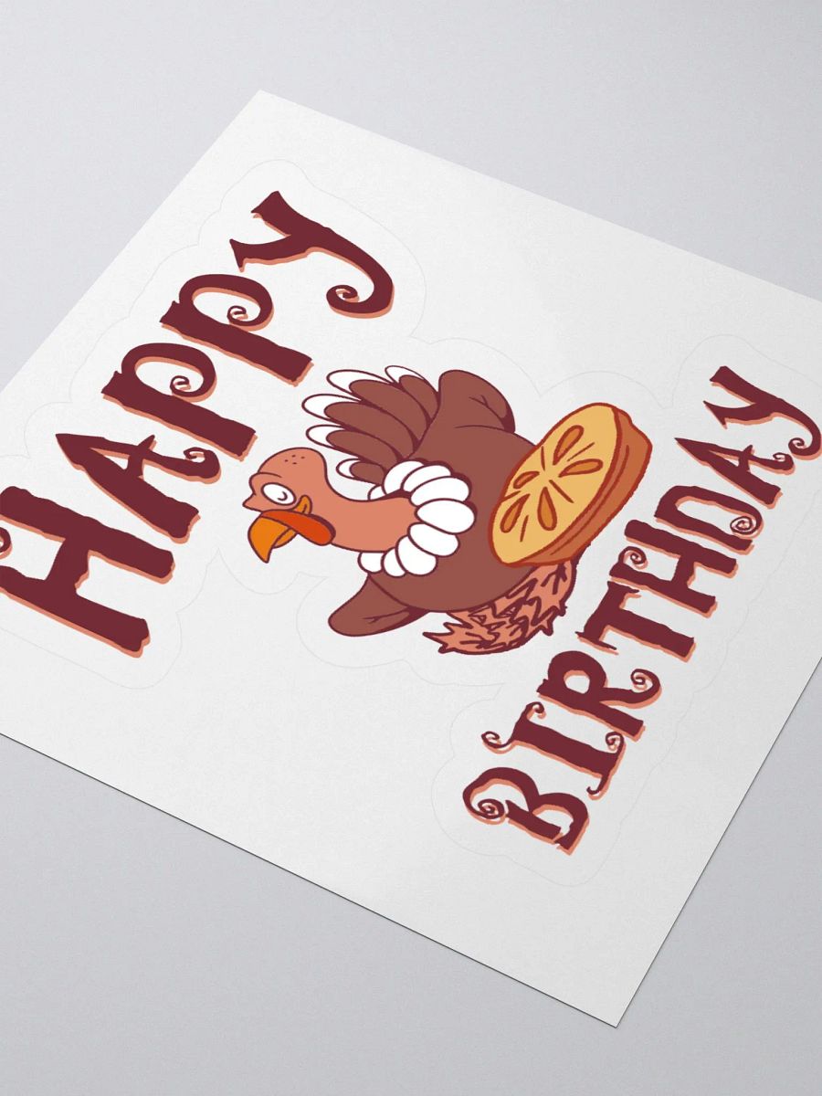 Happy Birthday (Thanksgiving) Sticker product image (3)