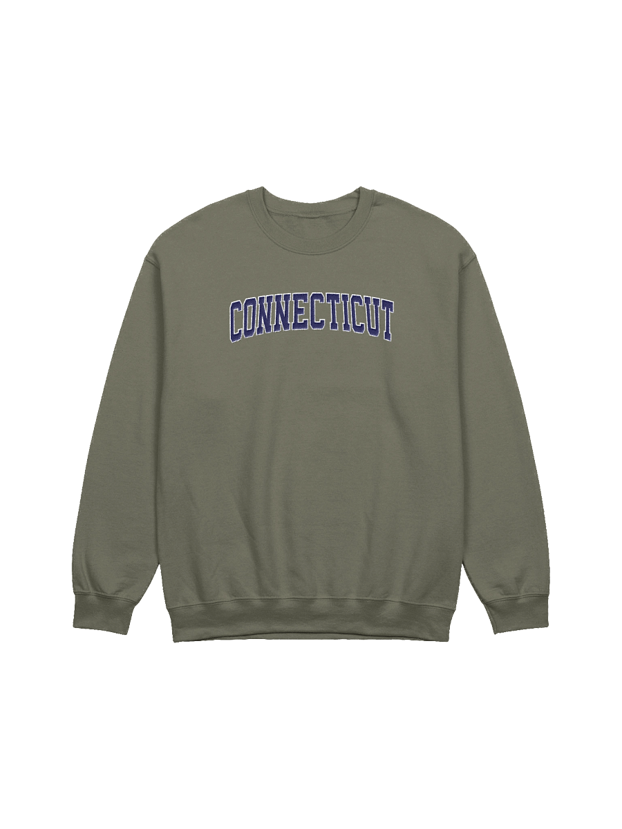 Connecticut Vintage Stylish Embroidery Classic Crewneck Sweatshirt product image (1)