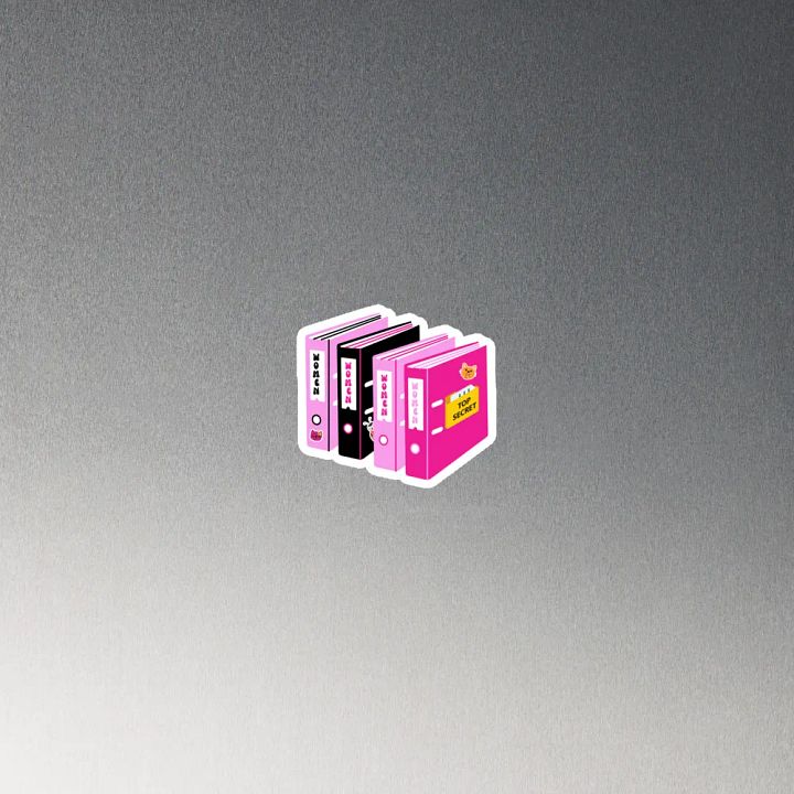 Binders of Woman Magnet product image (2)