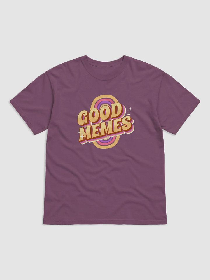 Good Memes Retro Rainbow Graphic T-Shirt product image (1)