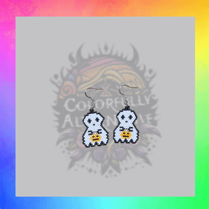 Ghosts with pumpkins product image (1)