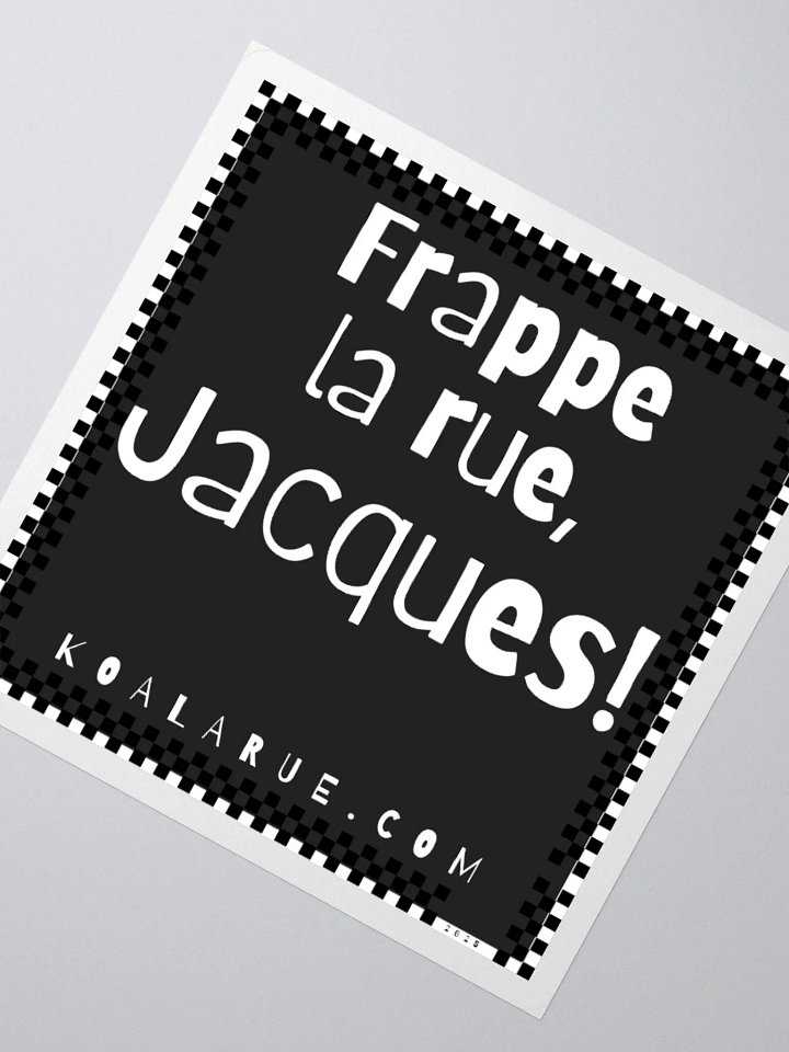FRAPPE LA RUE • STICKER product image (6)