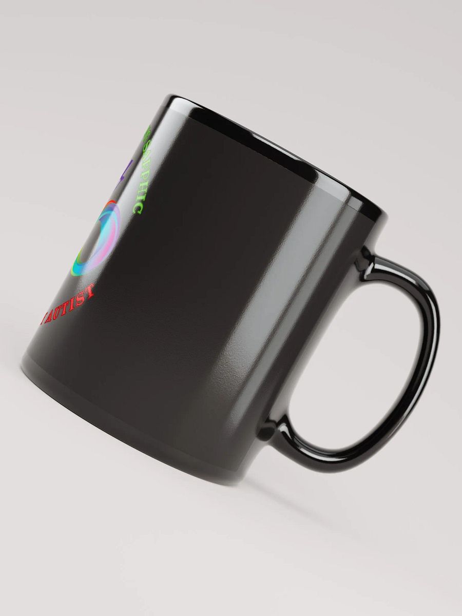 High Functioning Sapphic Low Battery Autist - Black Mug product image (4)