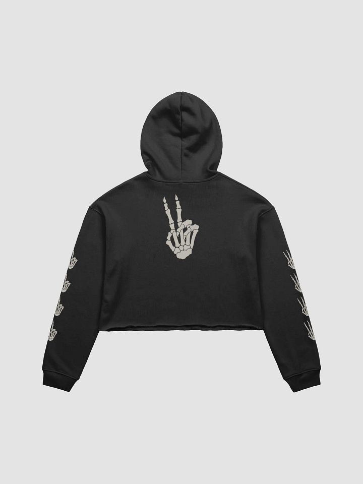 Peace Fleece Crop Hoodie product image (2)