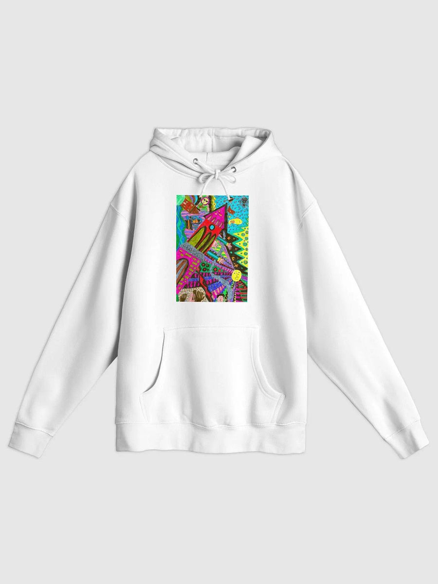 Abstract Doodle Art Tower Moment Dream Hoodie product image (45)