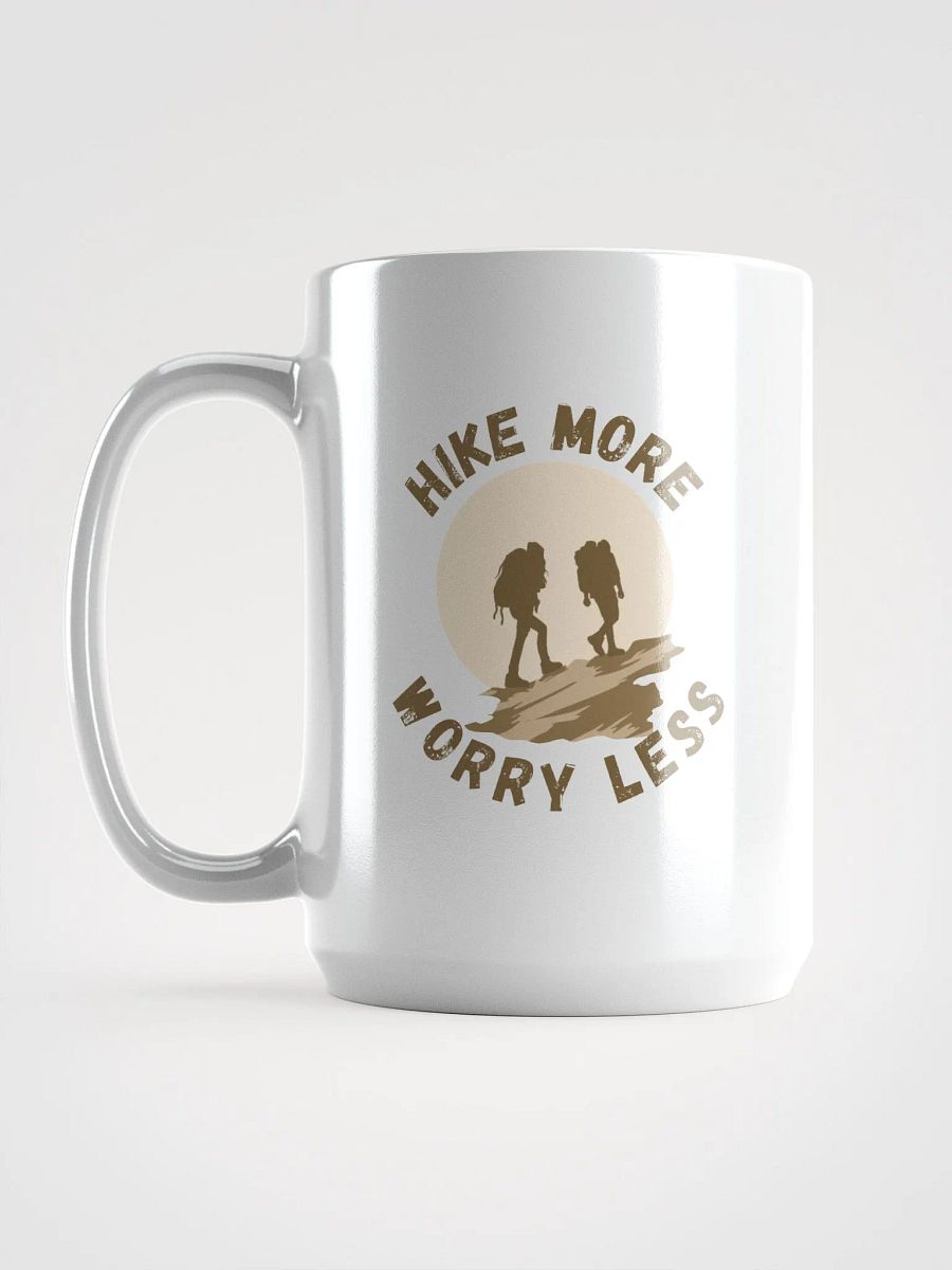 Hike More, Worry Less Coffee Mug product image (6)