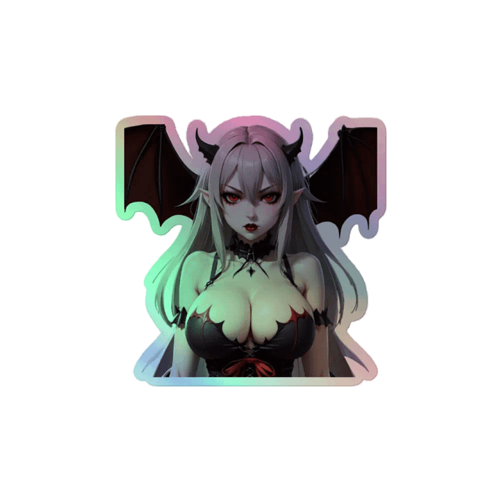 Gothic Demon Holographic Sticker Set product image (2)