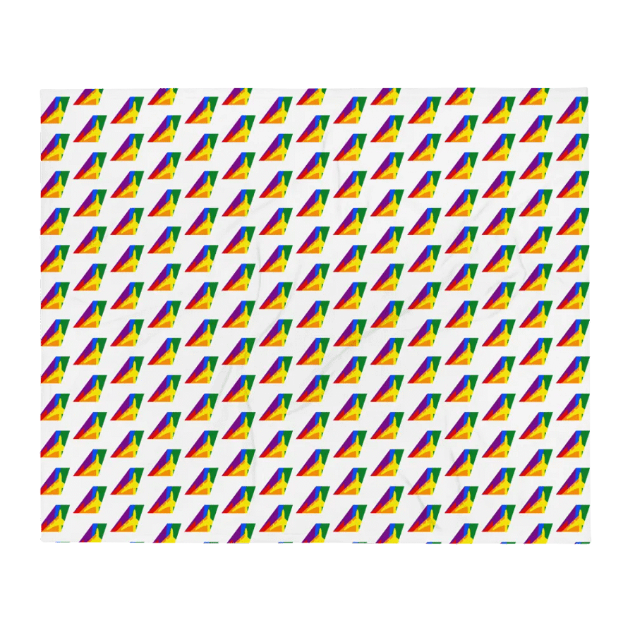 Economy-Class Flight Blanket - James Warren-Oliver Limited Edition Pride Tailfin product image (1)