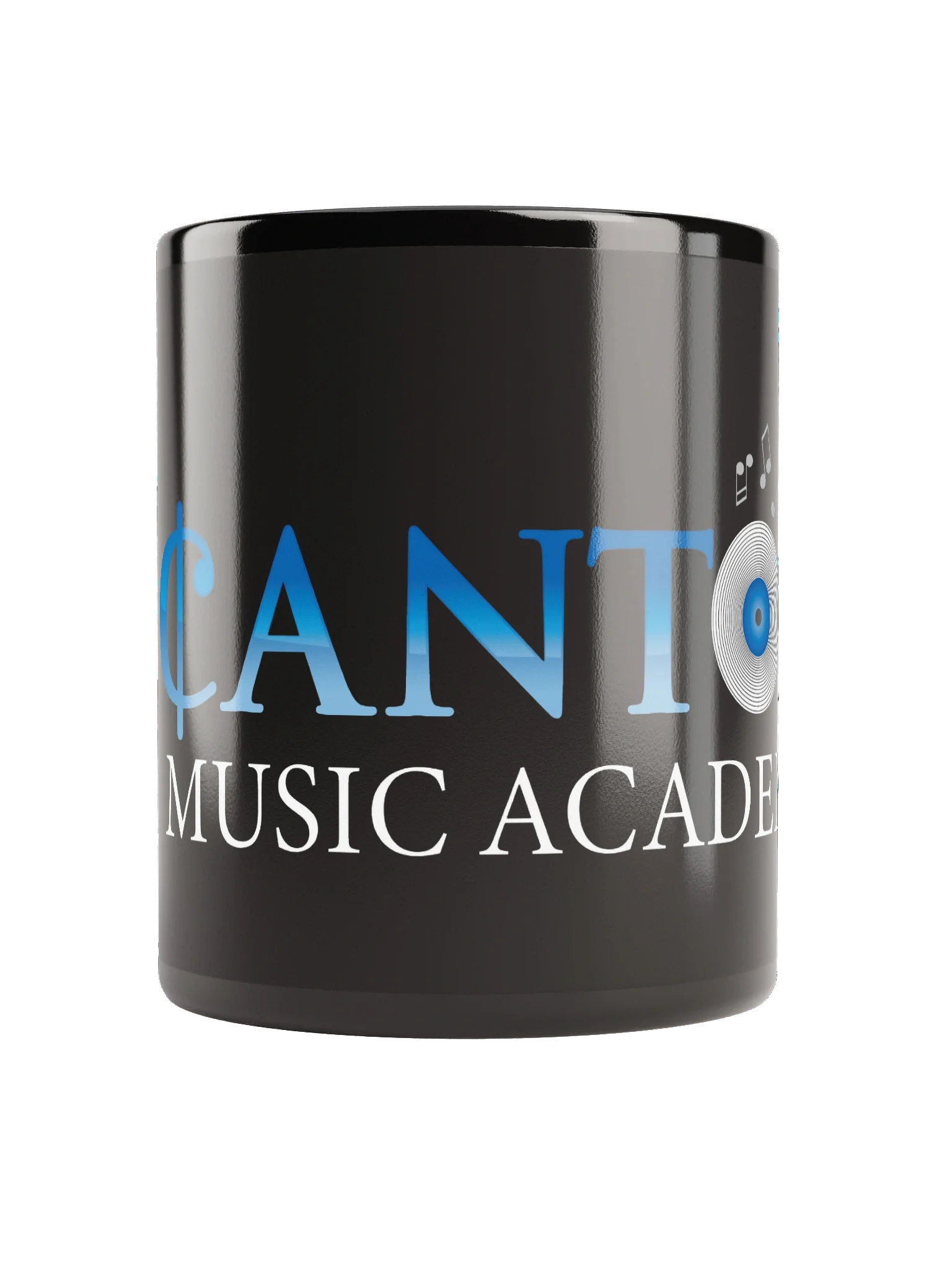 Canton Music Academy Glossy Black Ceramic Mug product image (9)