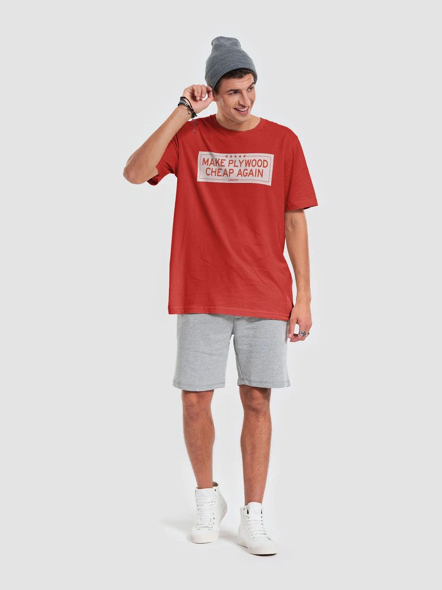 Make Plywood Cheap Again T-Shirt - SuperSoft T-Shirt product image (60)