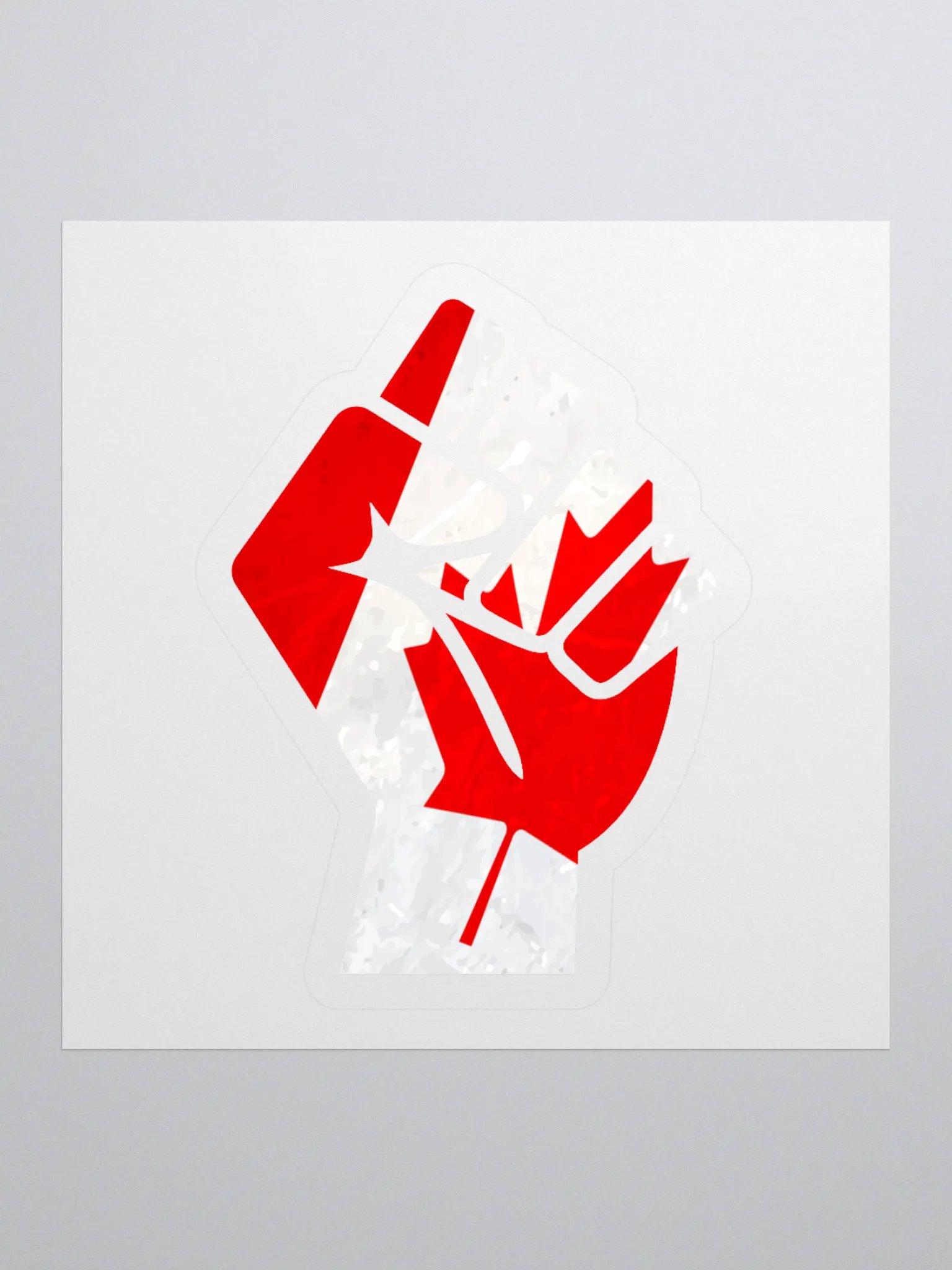 Canada Rise Kiss Cut Stickers product image (1)