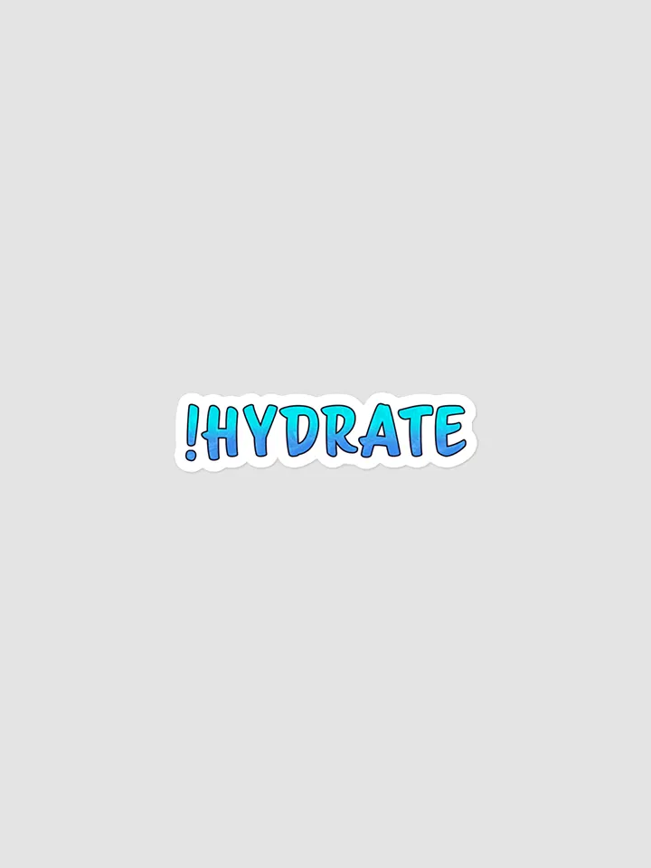 Hydrate Sticker product image (1)