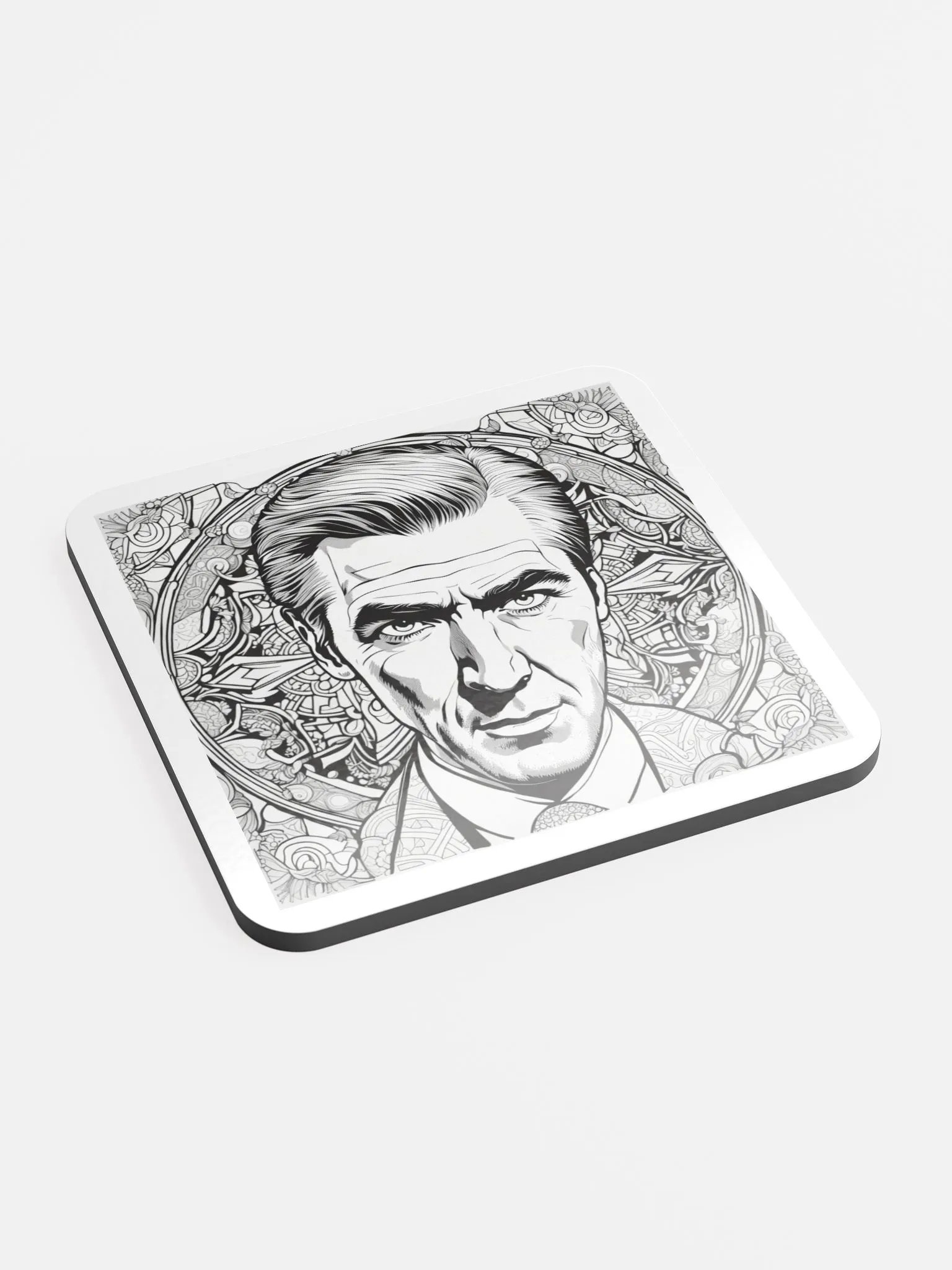 Ornate Elegance Cork Coaster product image (2)