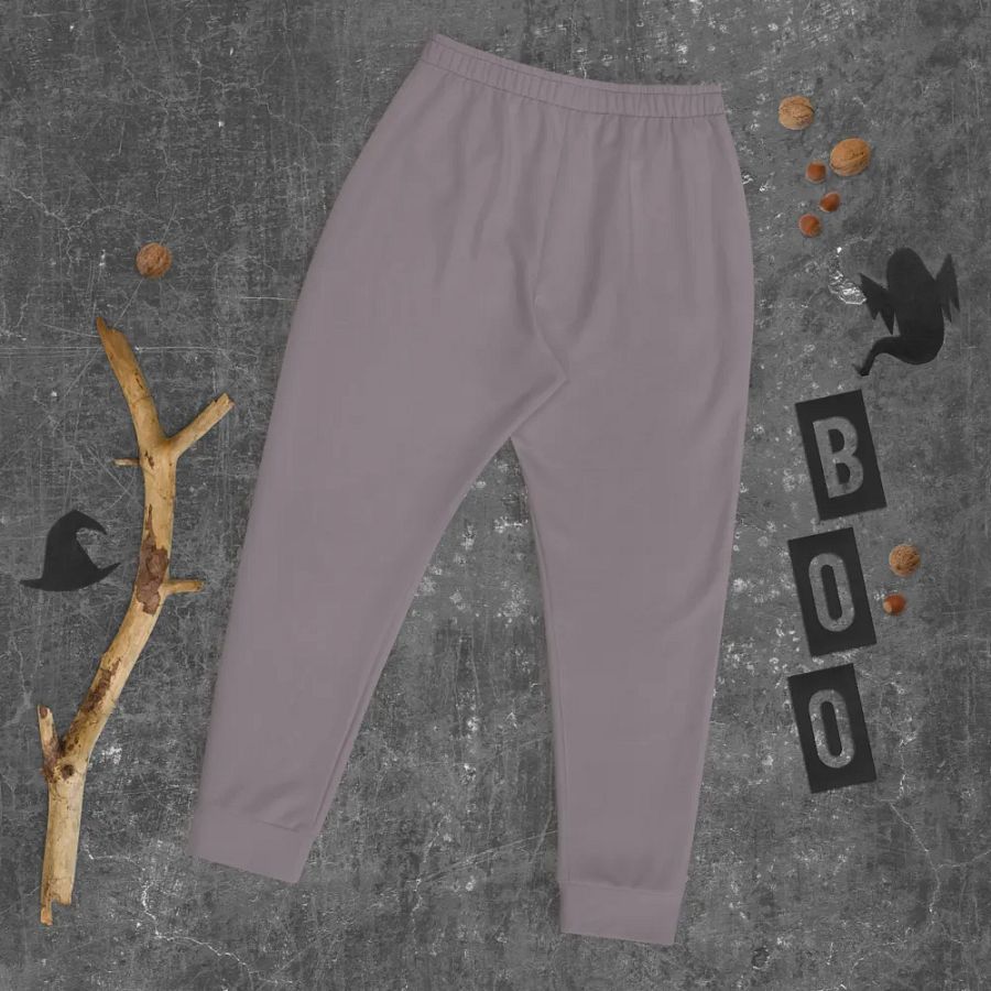 Plain Medium Gray True Summer Recycled Polyester Premium Men's Joggers by Treasure Pie product image (8)