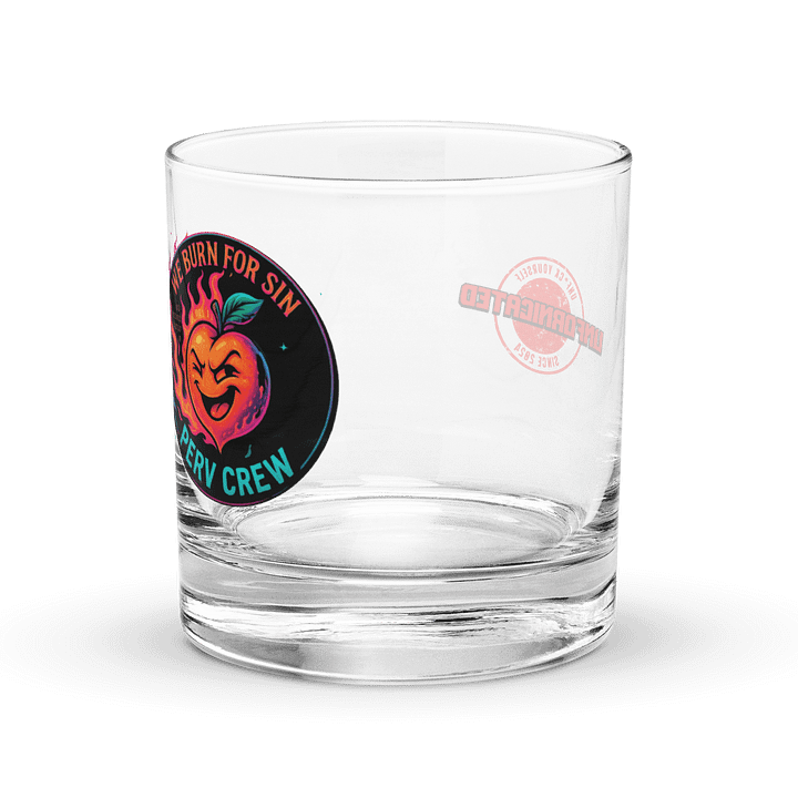 We Burn For Sin - Whiskey Tumbler product image (1)
