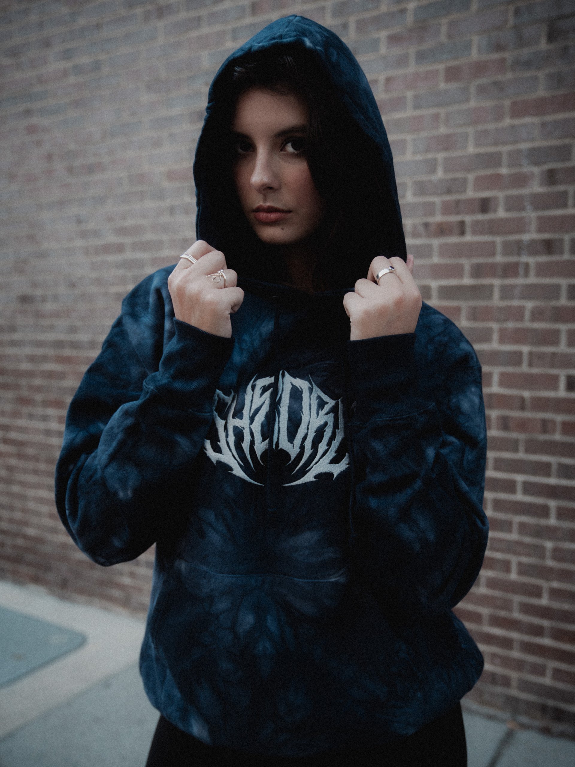 Champion Embroidered Death Metal Hoodie product image (2)