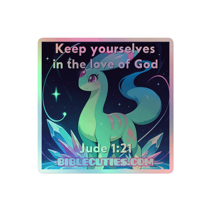 Bible Cuties Sam - Keep yourselves in the love of God Holographic product image (2)