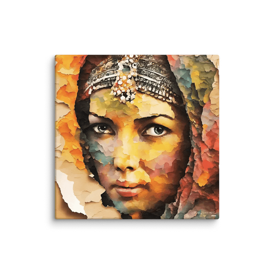 Paper Collection | Deep River | Canvas Art Painting product image (6)