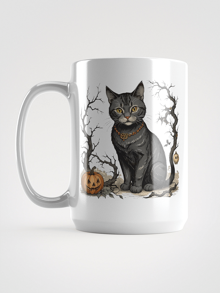 Whimsical Halloween Cat Mug product image (1)