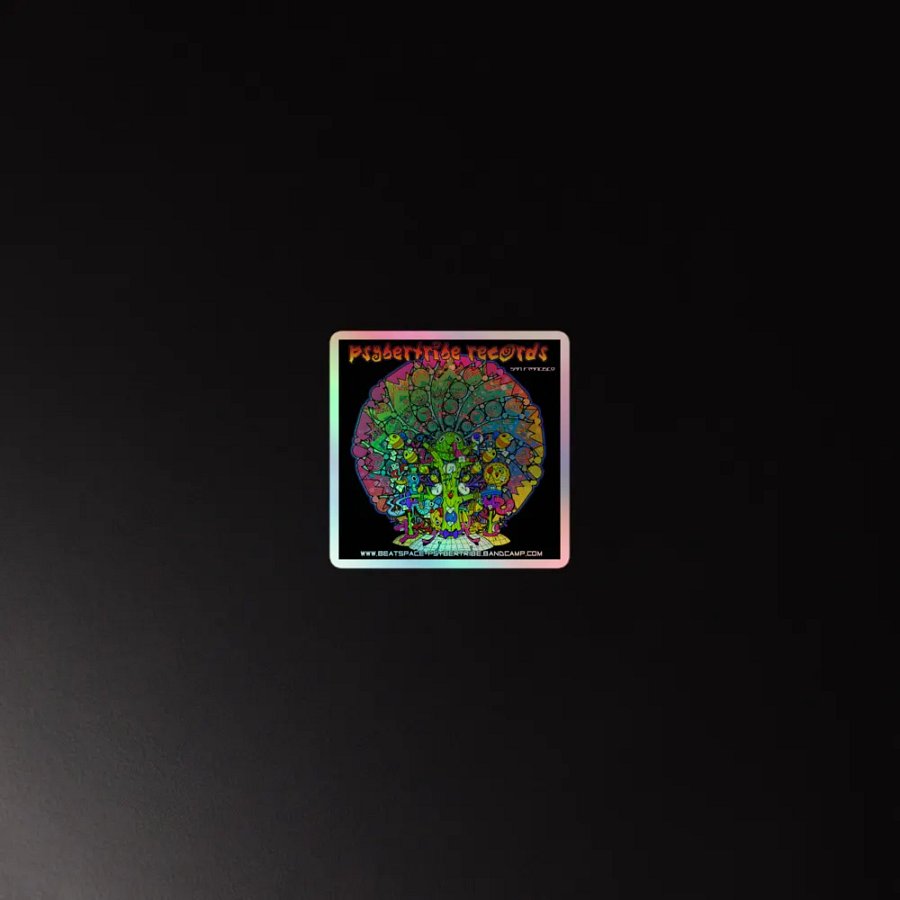 PsyberTribe Records Catalog Sticker product image (4)