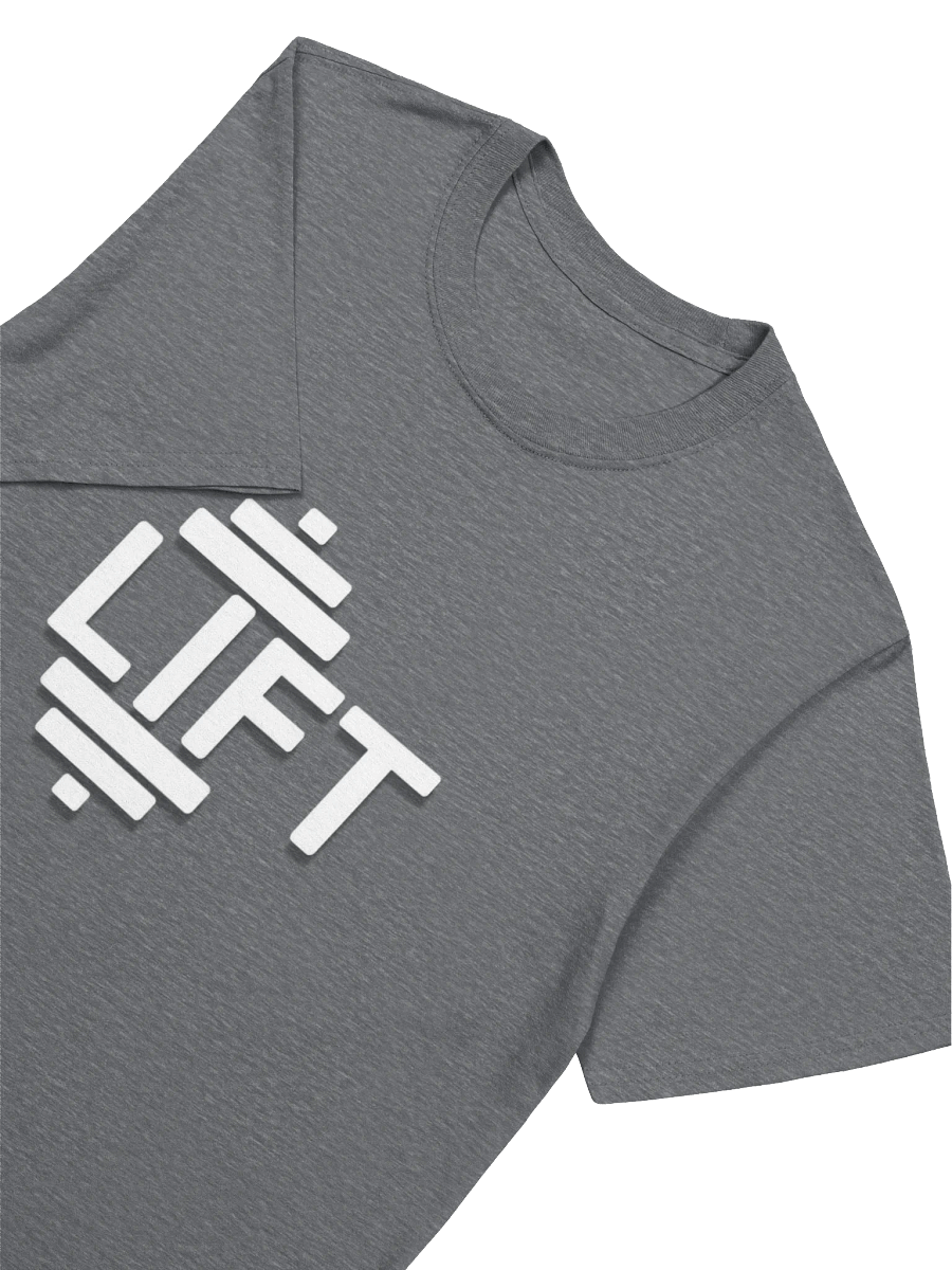 LIFT Barbell Typography Fitness T-Shirt product image (16)
