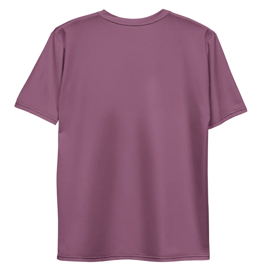 Plain Dark Lilac Purple Soft Summer Men's Crewneck Polyester Heavyweight Premium T-Shirt by Treasure Pie product image (10)