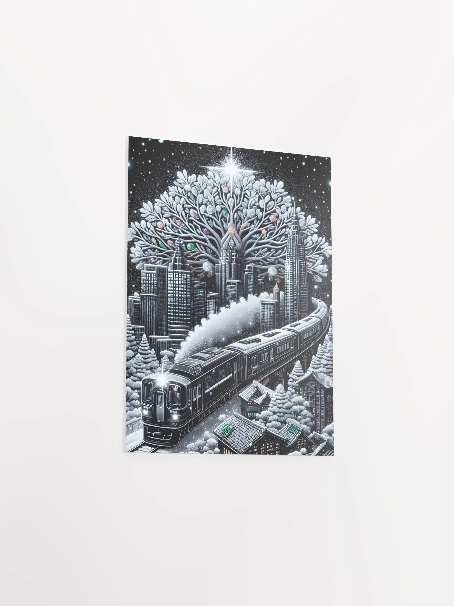 Starlit Urban Wonderland Poster product image (14)