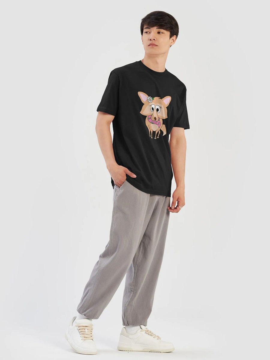 Floral Pup Next Level T-Shirt product image (7)