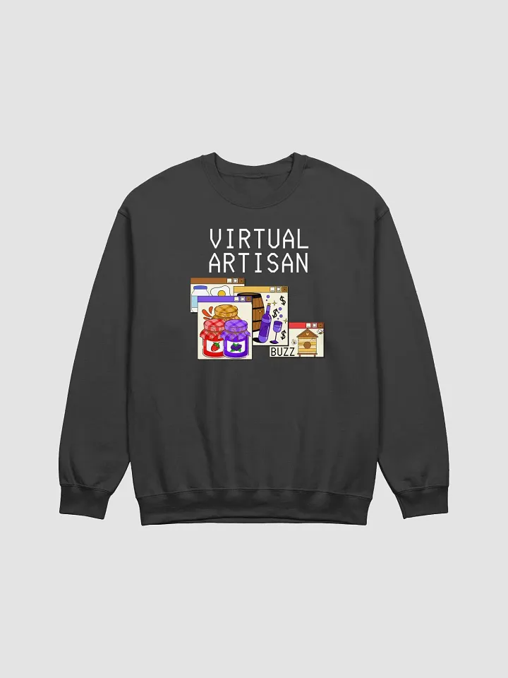 Virtual Artisan Sweatshirt - White Text product image (2)