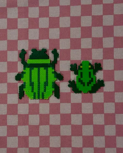 BUGS AND FROGS 🪲🐸
.
.
.
#perler #fusebeads #bugs #beetle #frog #perlerart