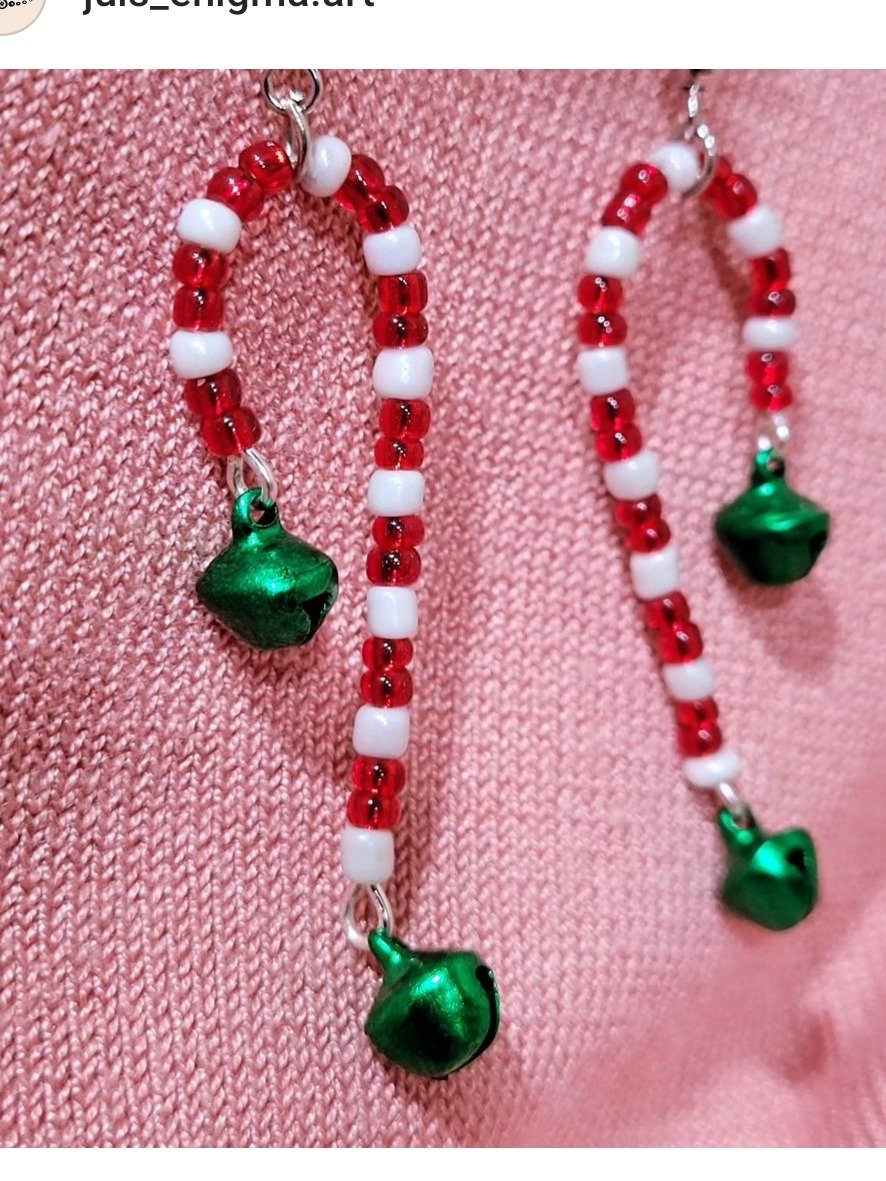 Candy cane bells product image (2)