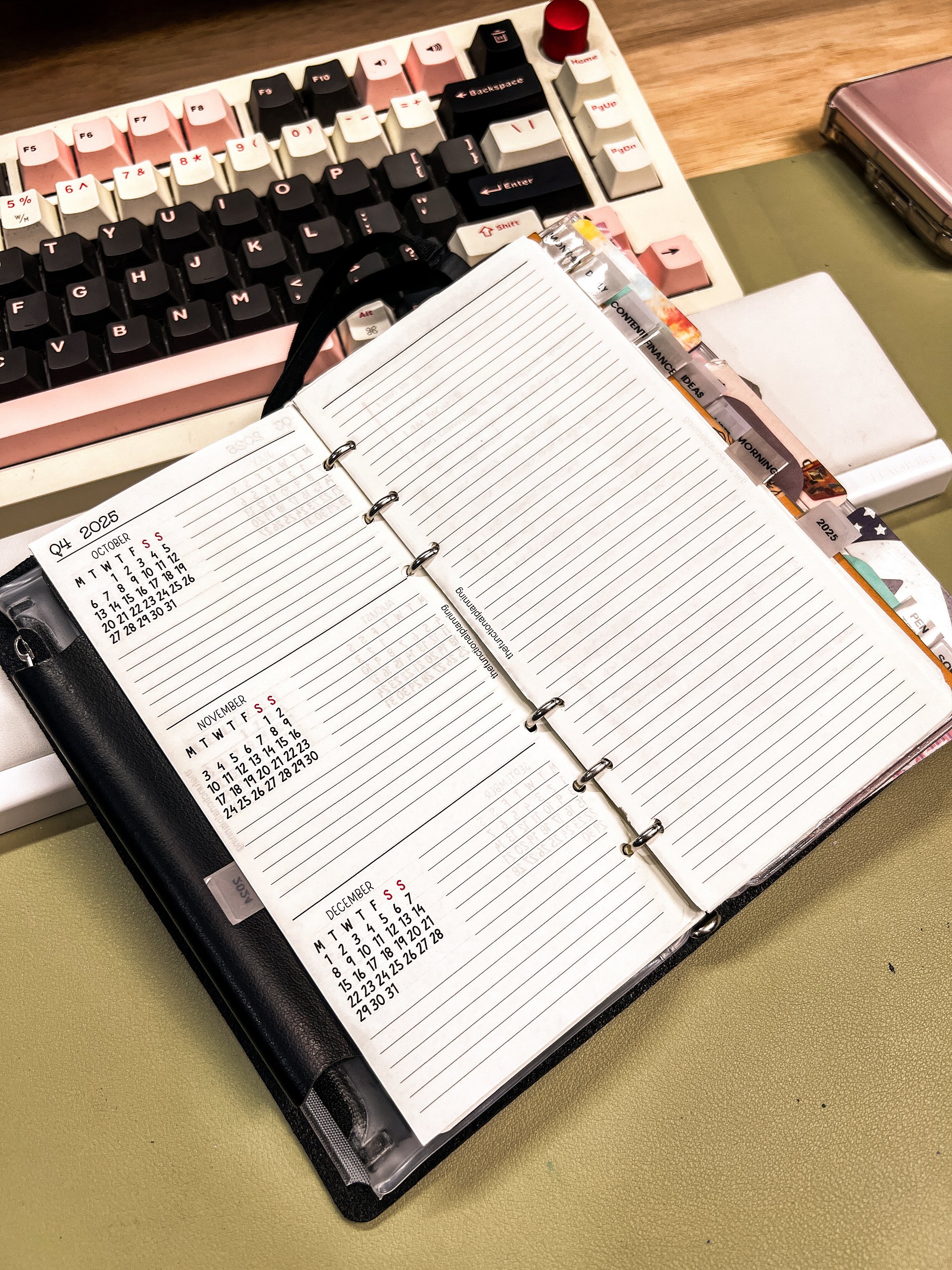 Quarterly Calendar - Narrow Size product image (3)