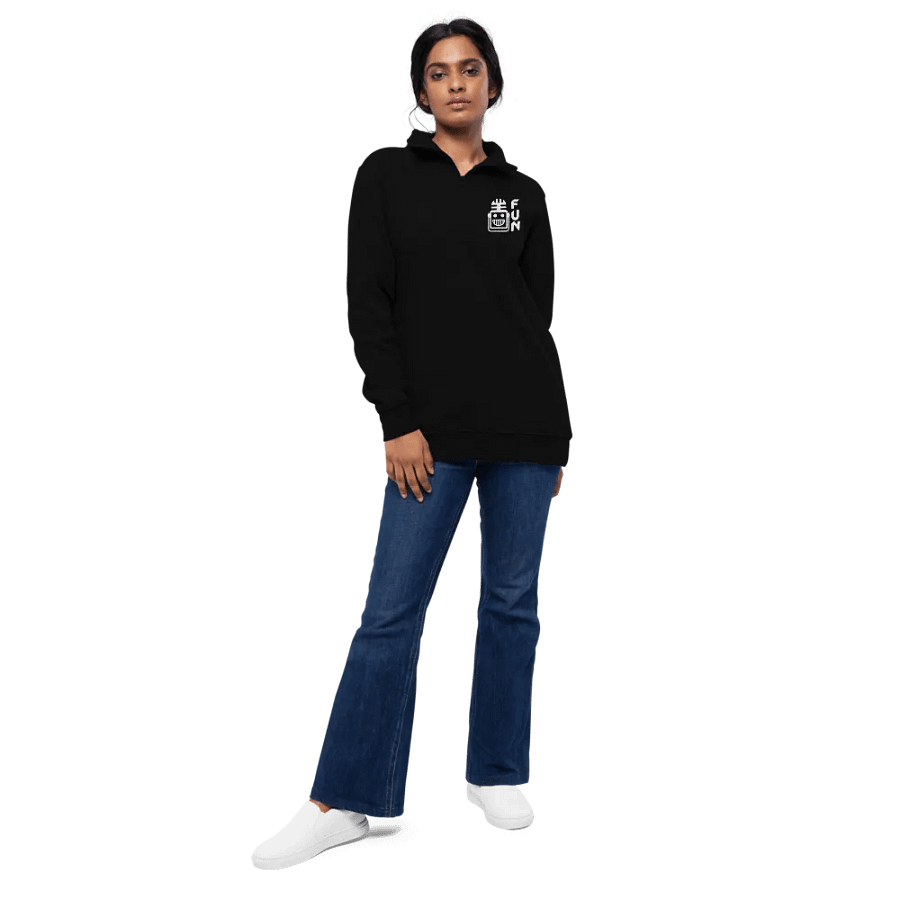 FUN Logo Embroidered Fleece Pullover product image (10)