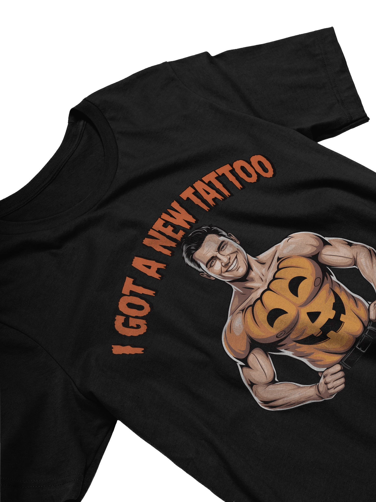 Jack-o'-Lantern Smile Tattoo Tee product image (3)