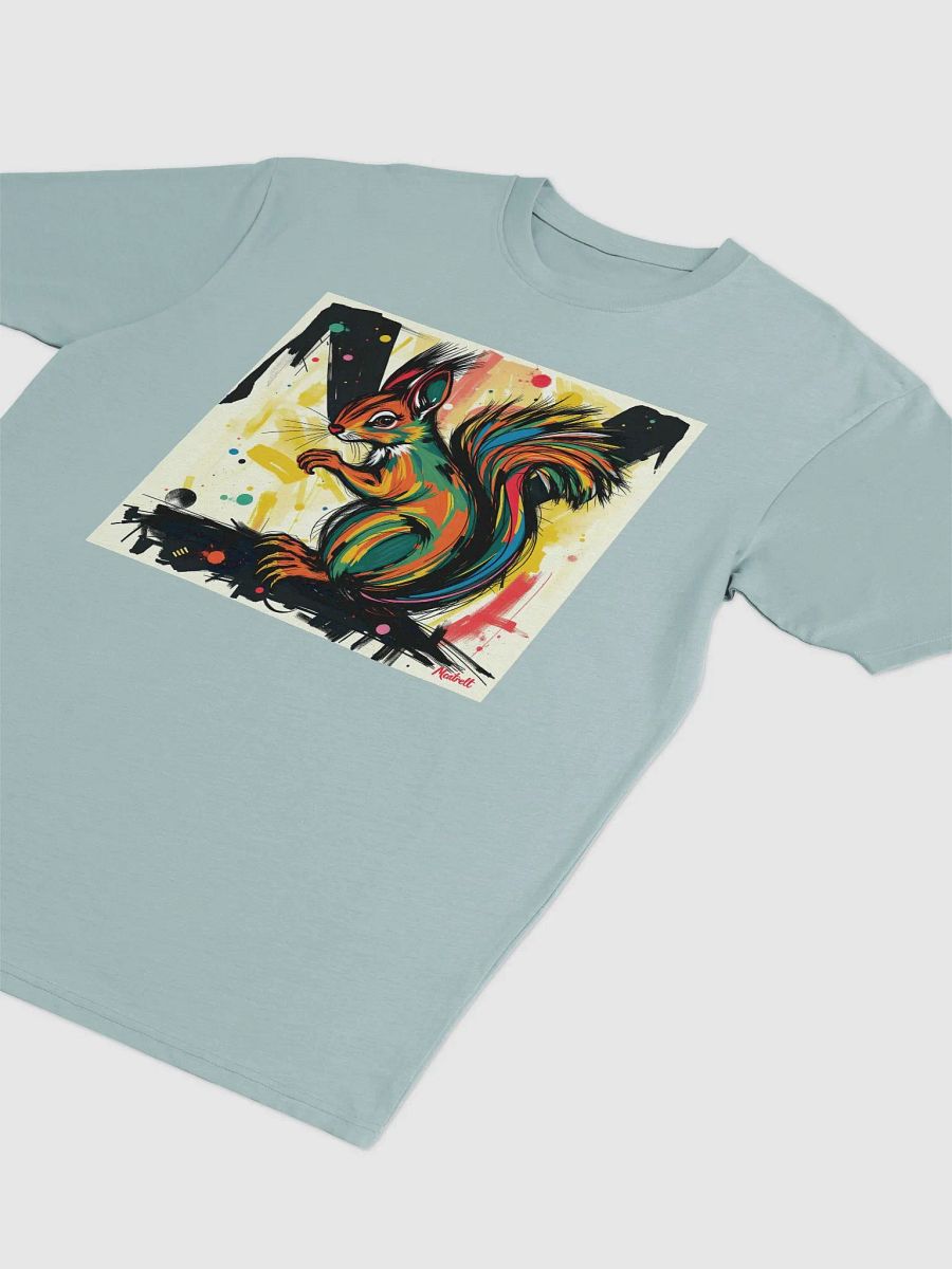 graffiti style squirrel Premium Cotton Heritage Tee: Unmatched Comfort & Style product image (3)