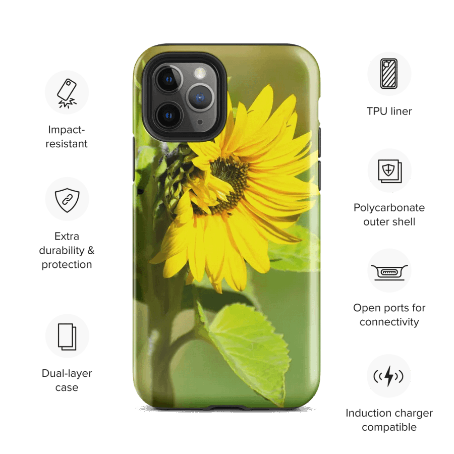Tough Case iPhone®: Sunflower in early autumn product image (3)
