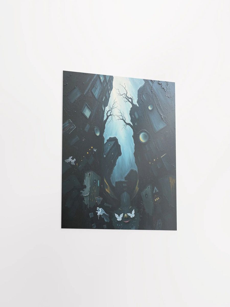 Whimsical Alleyway Dreams Poster product image (1)