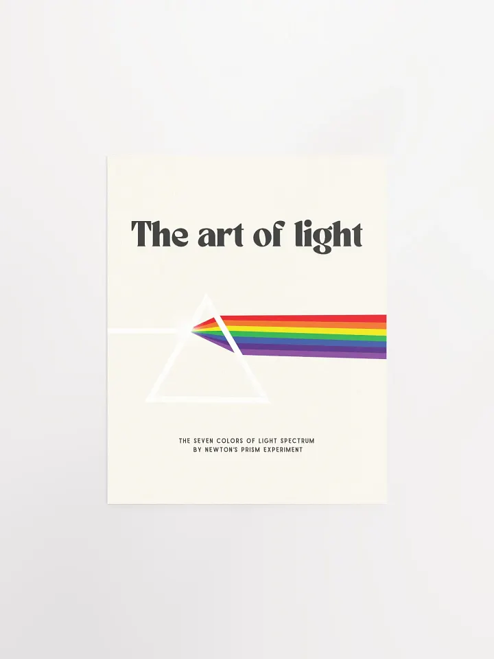 The Art of light - Enhanced Matte Paper Poster product image (1)