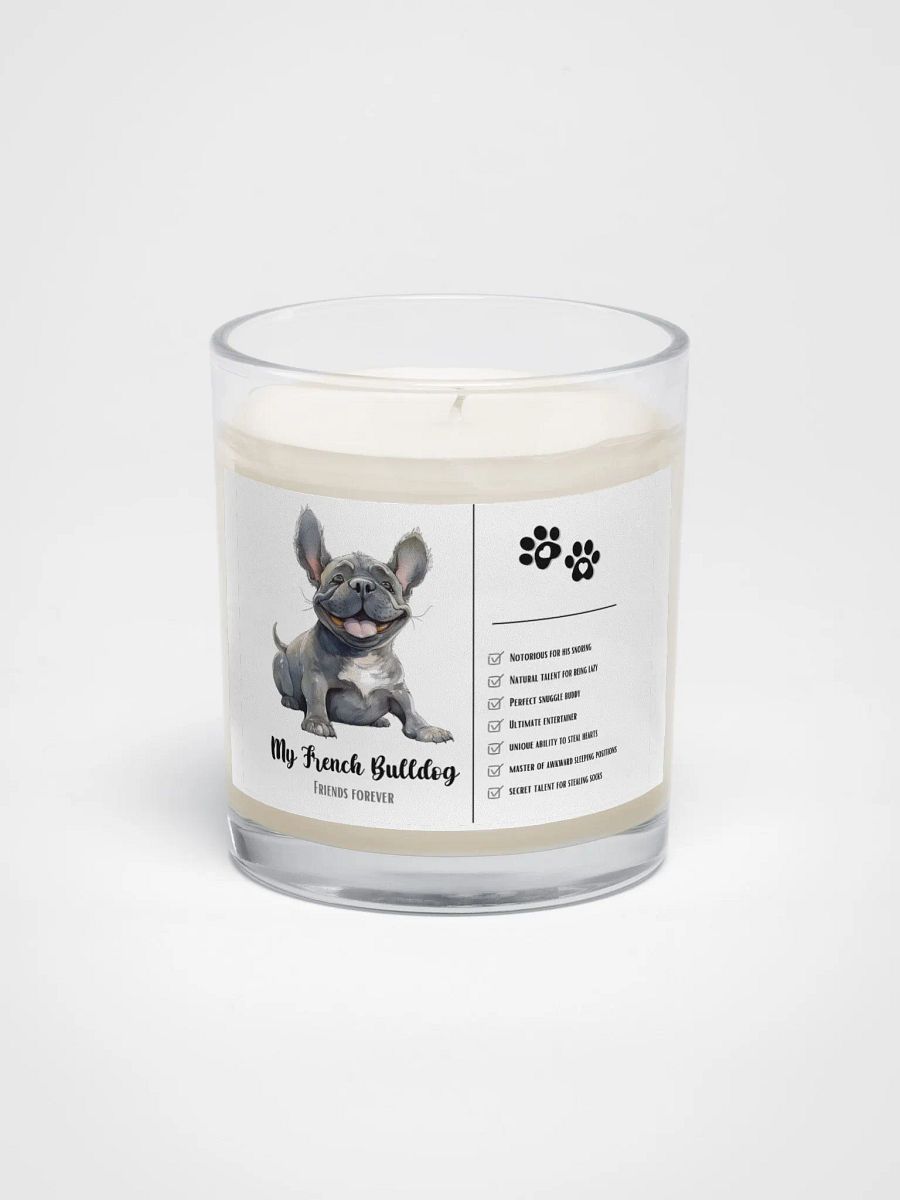 Happy Mother's Day Frenchie: Unscented Soy Candle product image (4)