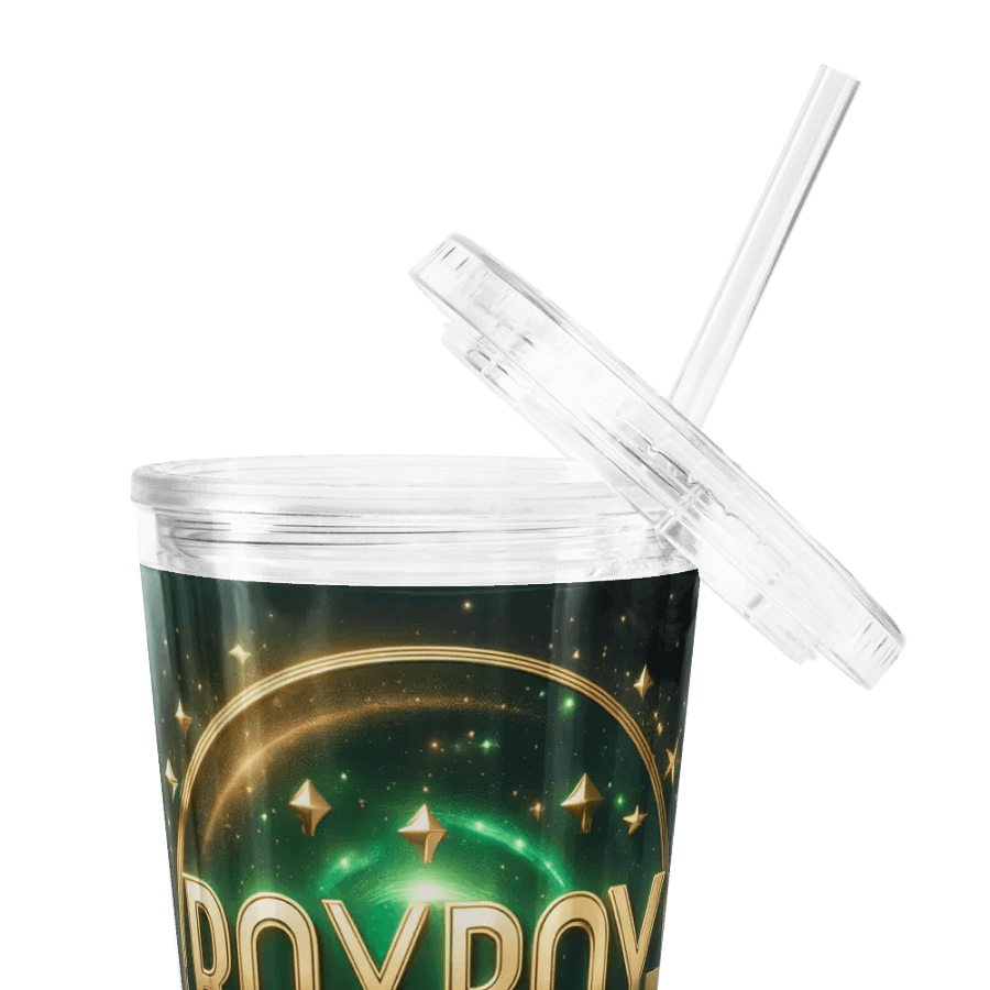 Royboy Gaming Double Wall Clear Plastic Tumbler product image (5)