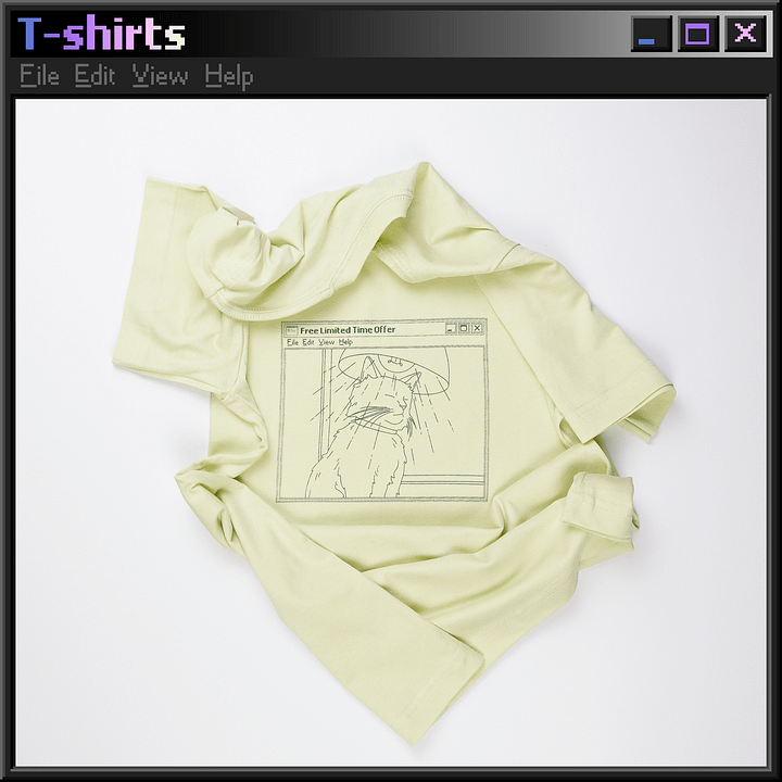 Lamp Cat T-Shirt product image (2)