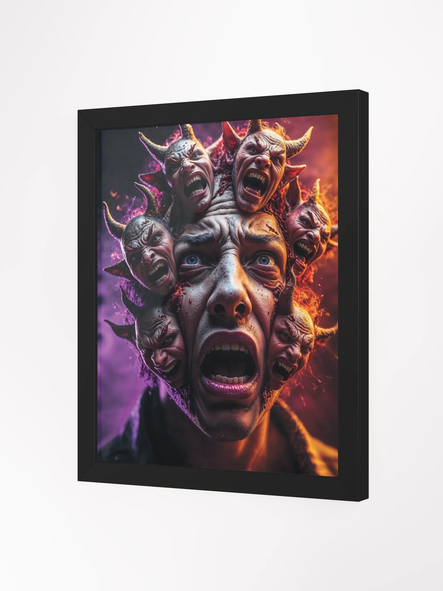 Screams of the Inner Demon Framed Print product image (8)