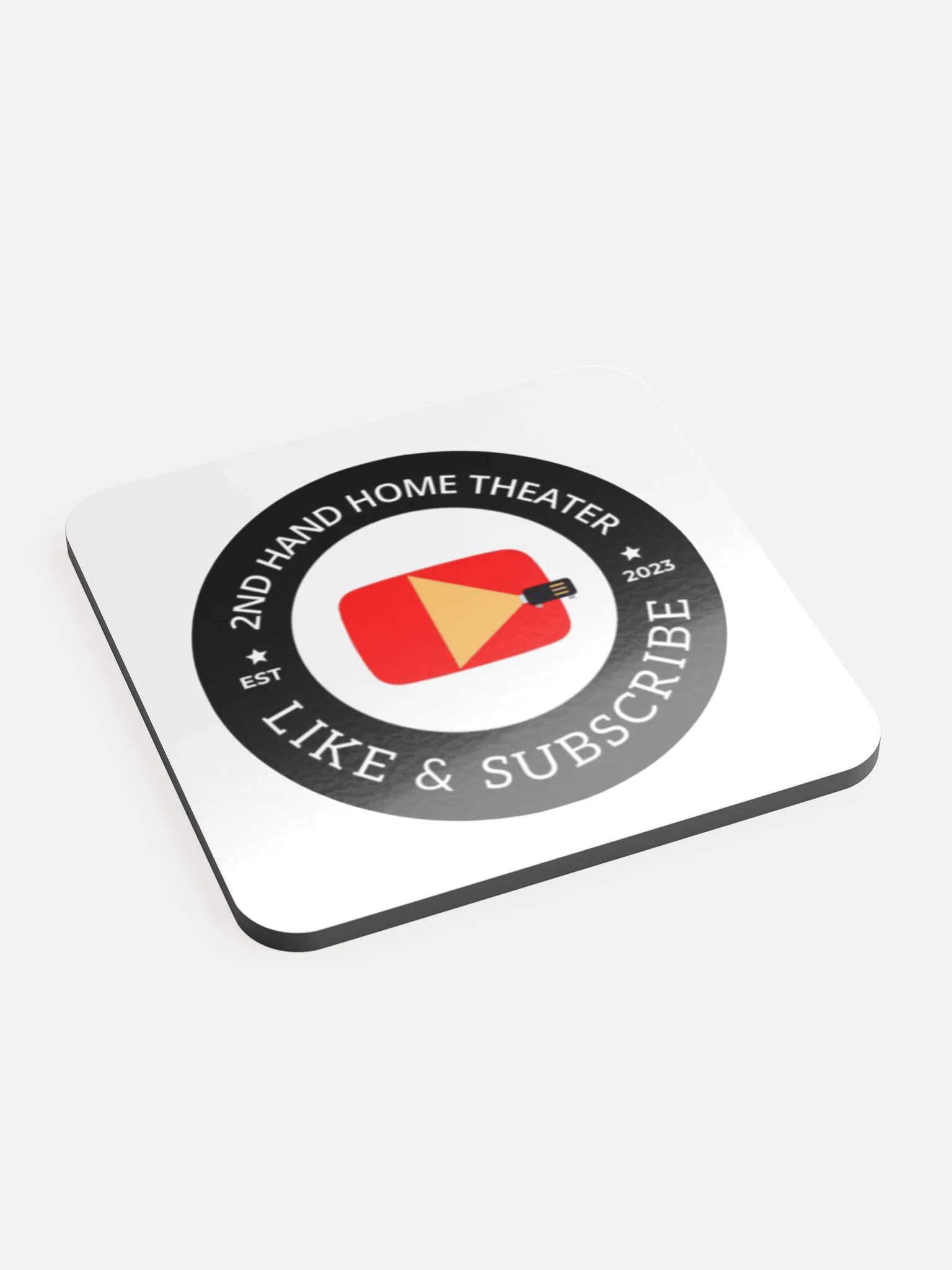 2nd Hand Home Theater Logo Coaster product image (2)