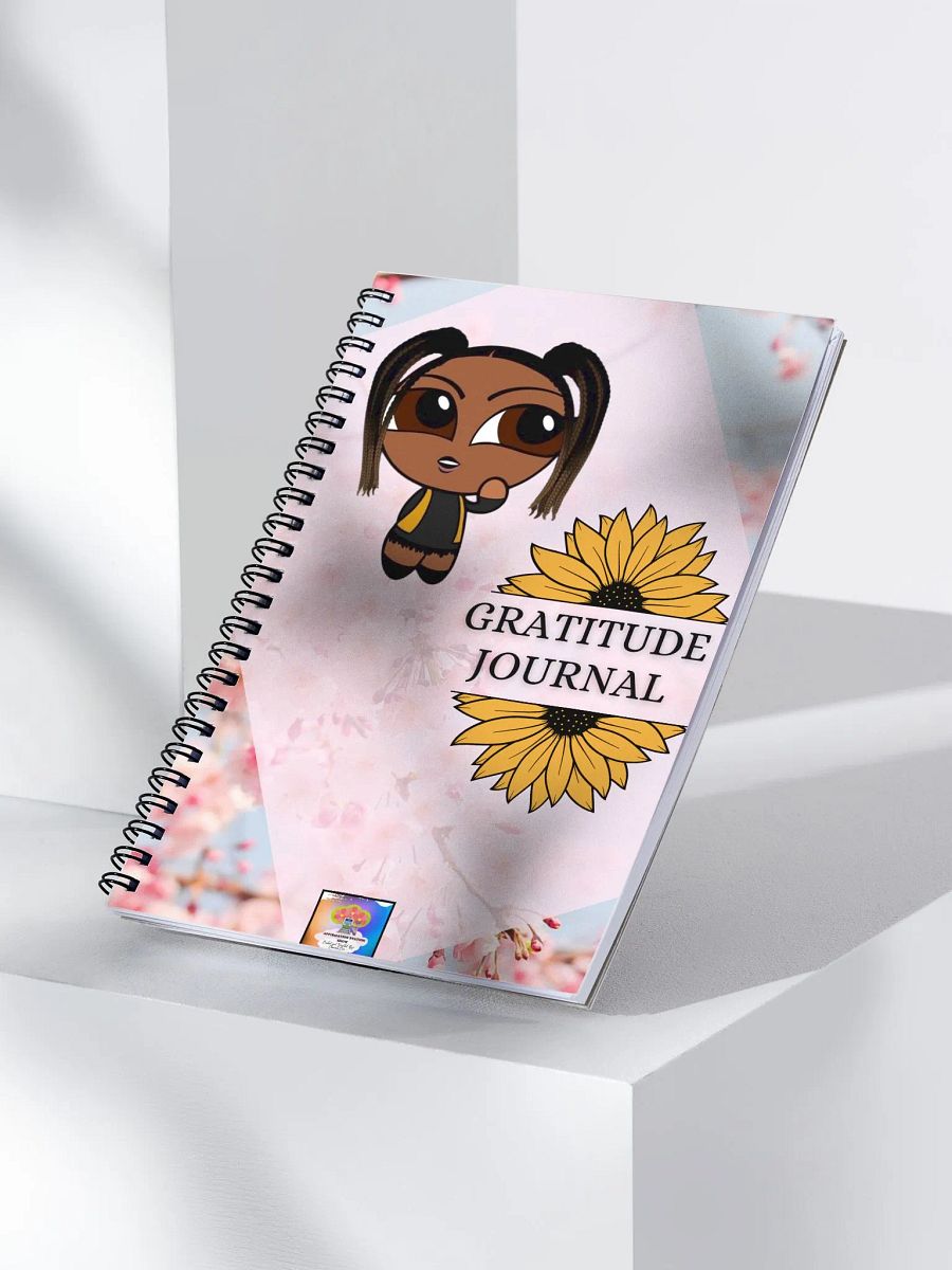 Sunflower Gratitude Spiral Notebook product image (3)