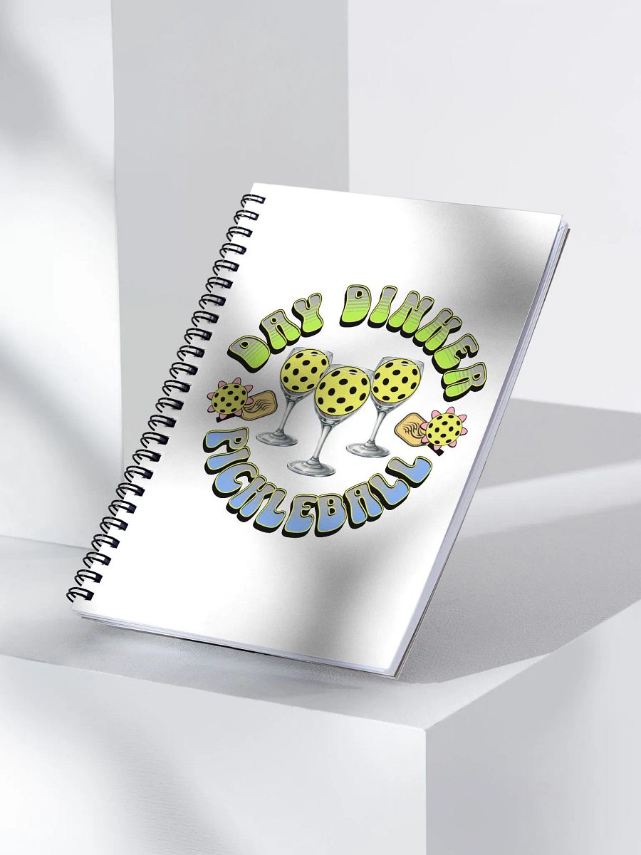 Day Drinker Pickleball Whimsical Notebook product image (2)
