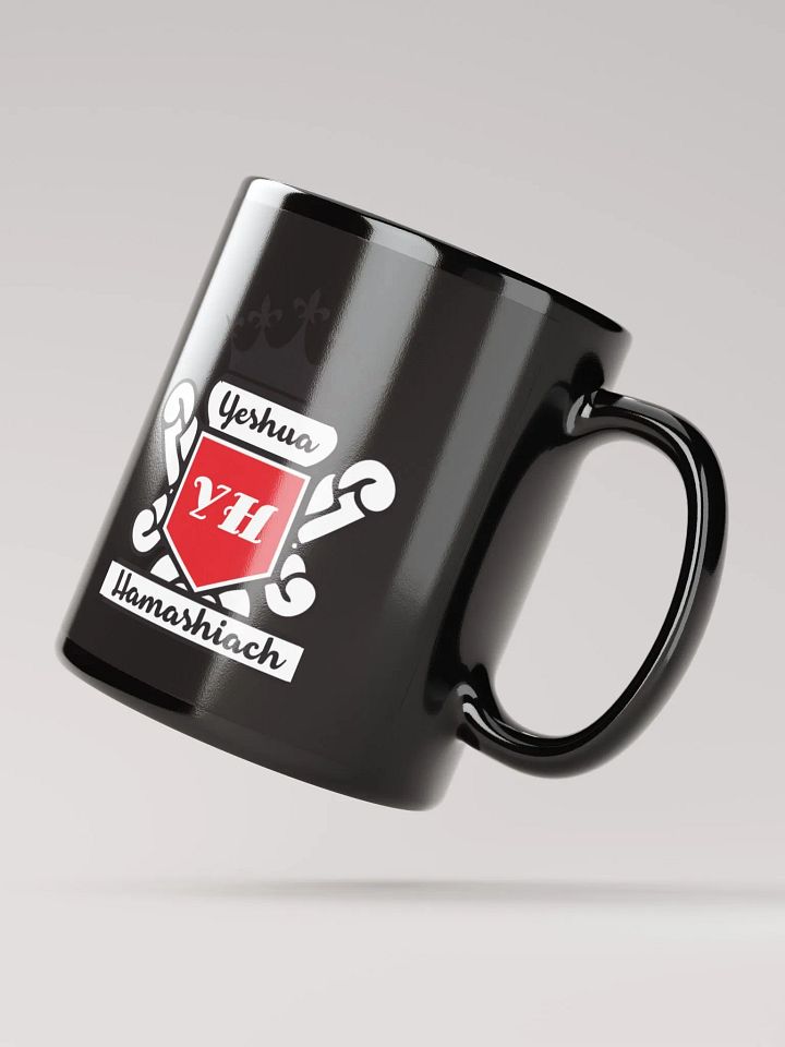 Yeshua Hamashiach 2 (Jesus Christ) Black Mug product image (2)